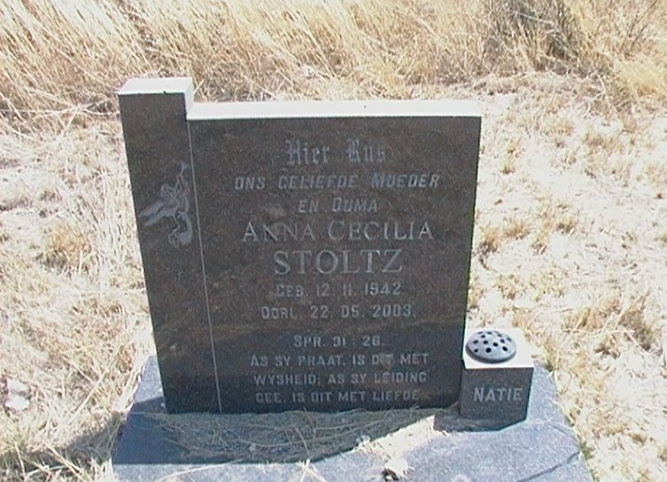 STOLTZ Anna Cecilia 1942-2003