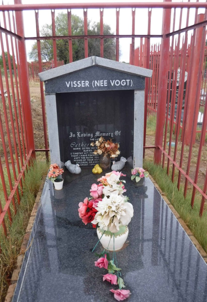 VISSER Catherina nee VOGT 1951-
