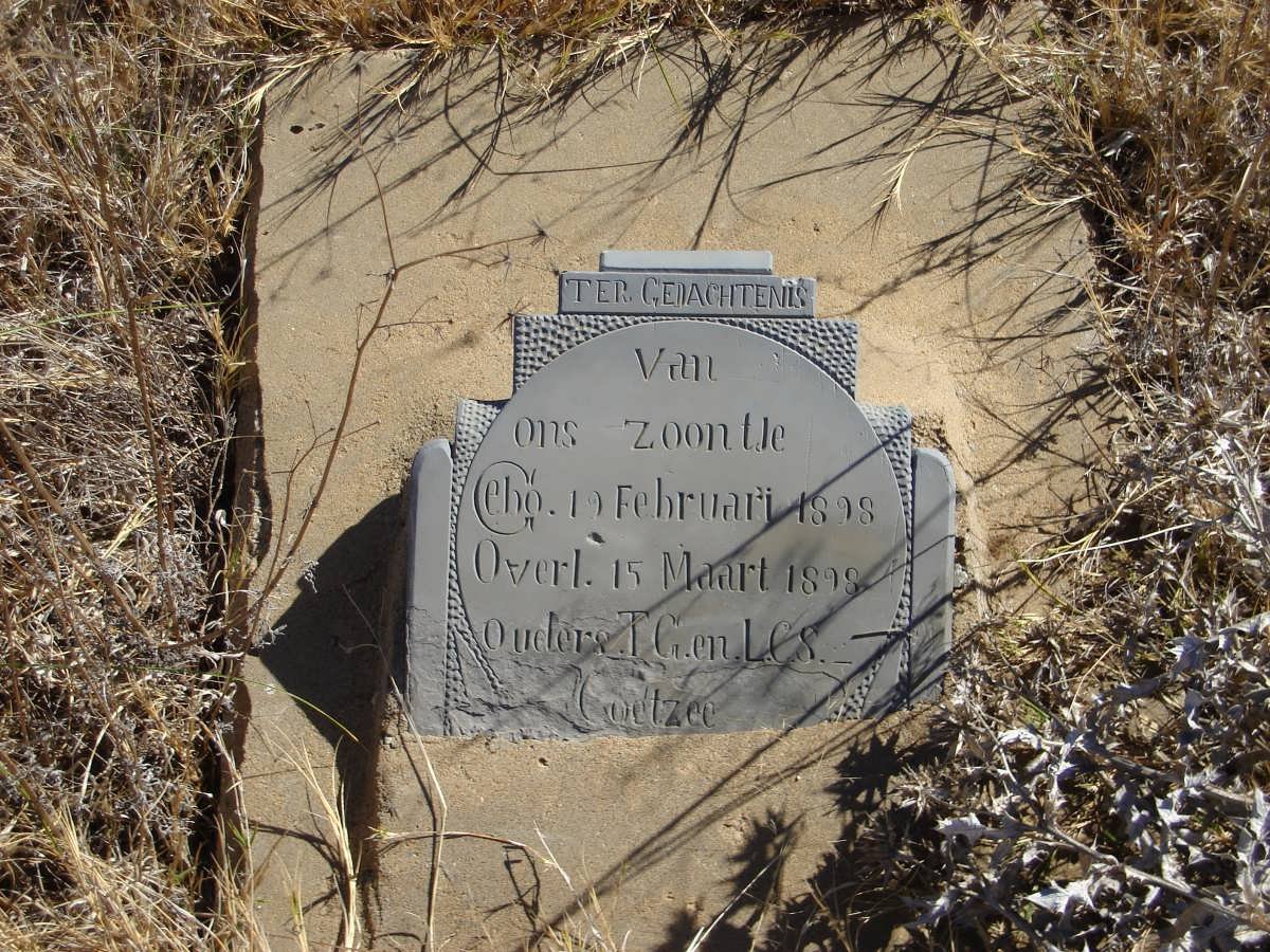 COETZEE Baby 1898-1898