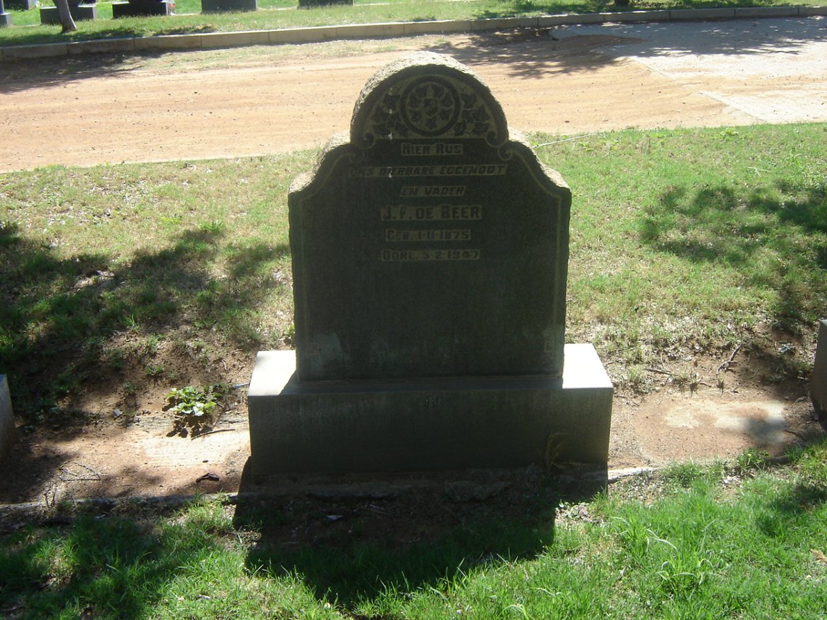 BEER J.F., de 1875-1947