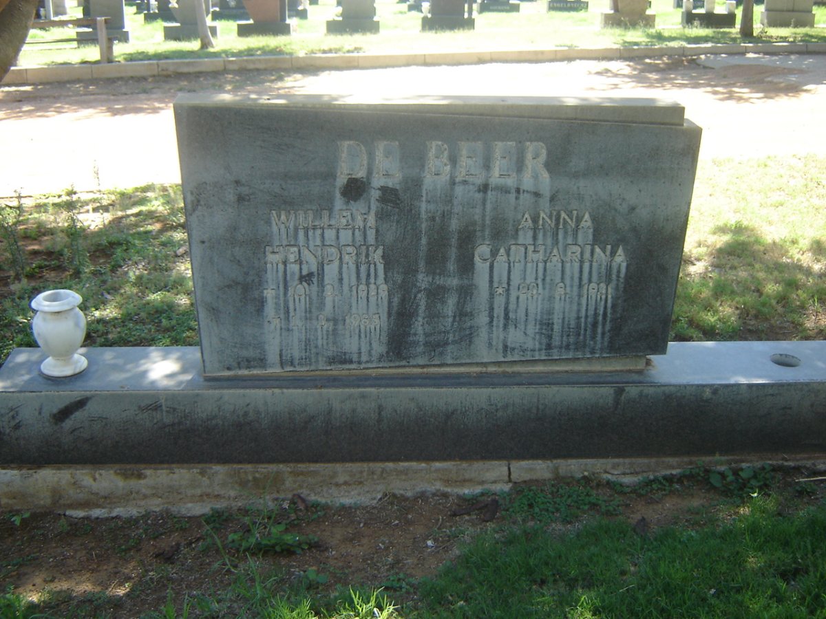 BEER Willem Hendrik, de 1929-1985 &amp; Anna Catharina 1931-