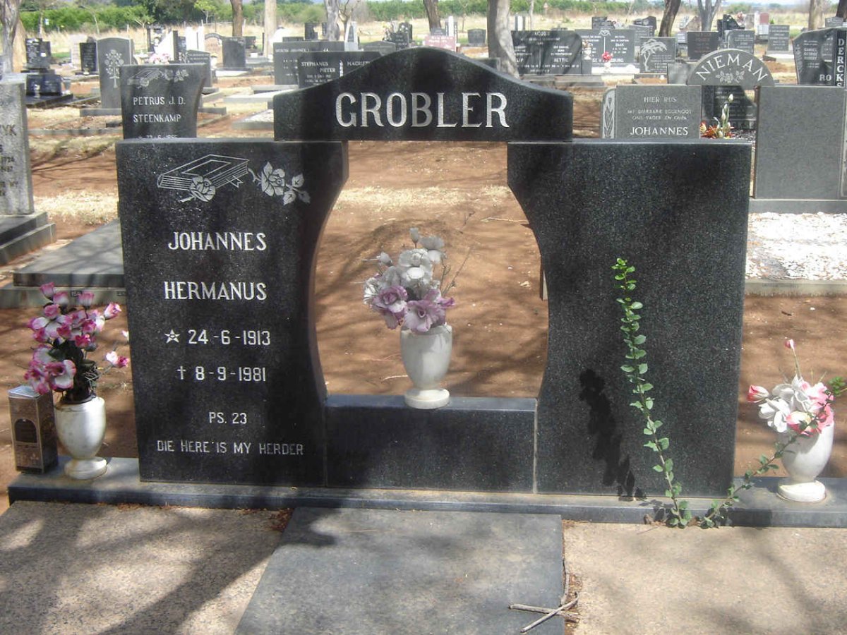 GROBLER Johannes Hermanus 1913-1981