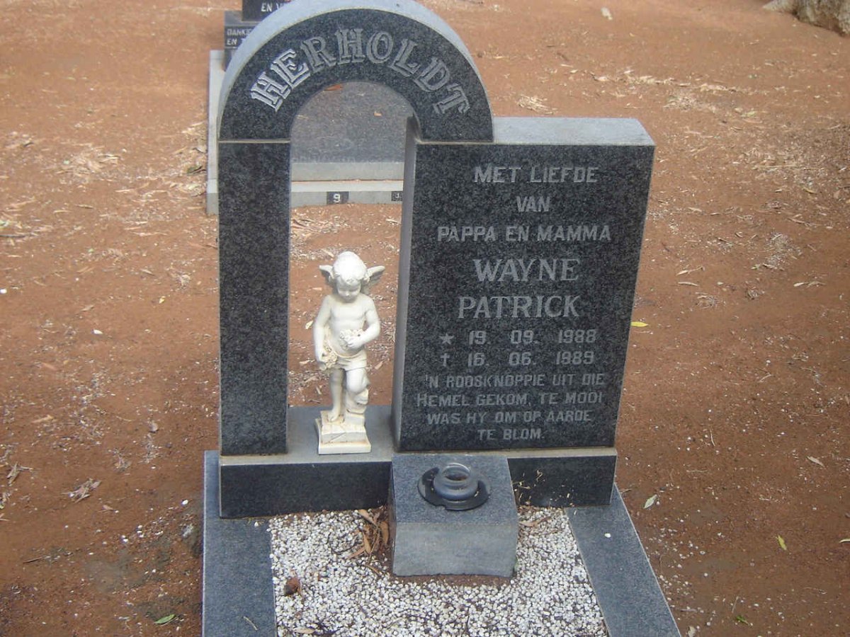 HERHOLDT Wayne Patrick 1988-1989