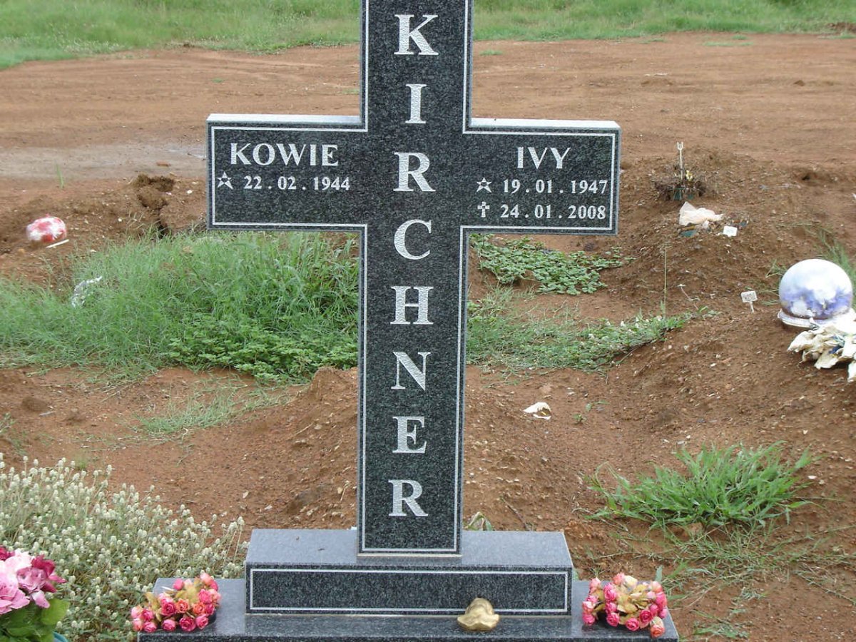 KIRCHNER Kowie 1944-  &amp; Ivy 1947-2008