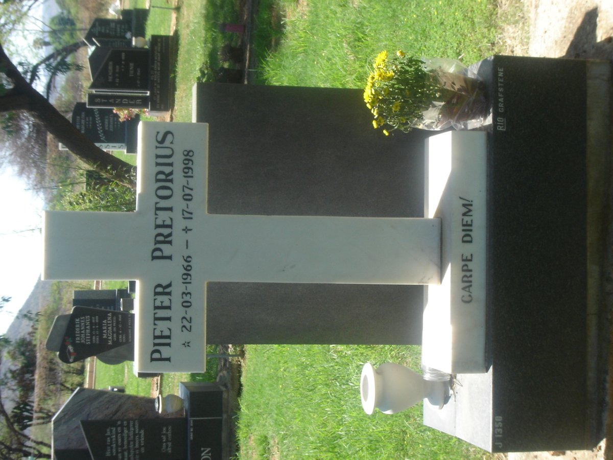 PRETORIUS Pieter 1966-1998