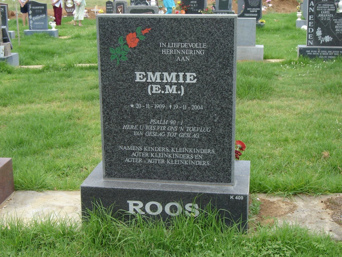 ROOS E.M 1909-2004