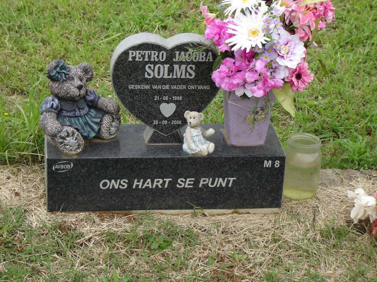 SOLMS Petro Jacoba 1998-2006