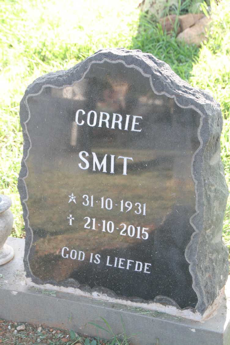 SMIT Corrie 1931-2015