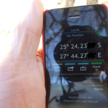 2. GPS reading