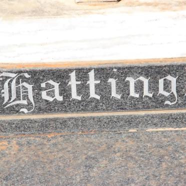 HATTINGH Dirk Johannes 1931-1989 &amp; Faith Elizabeth 1933-