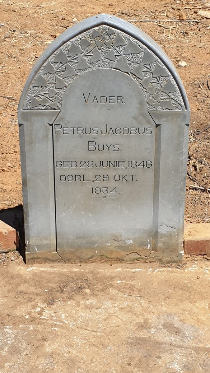 BUYS Petrus Jacobus 1846-1934
