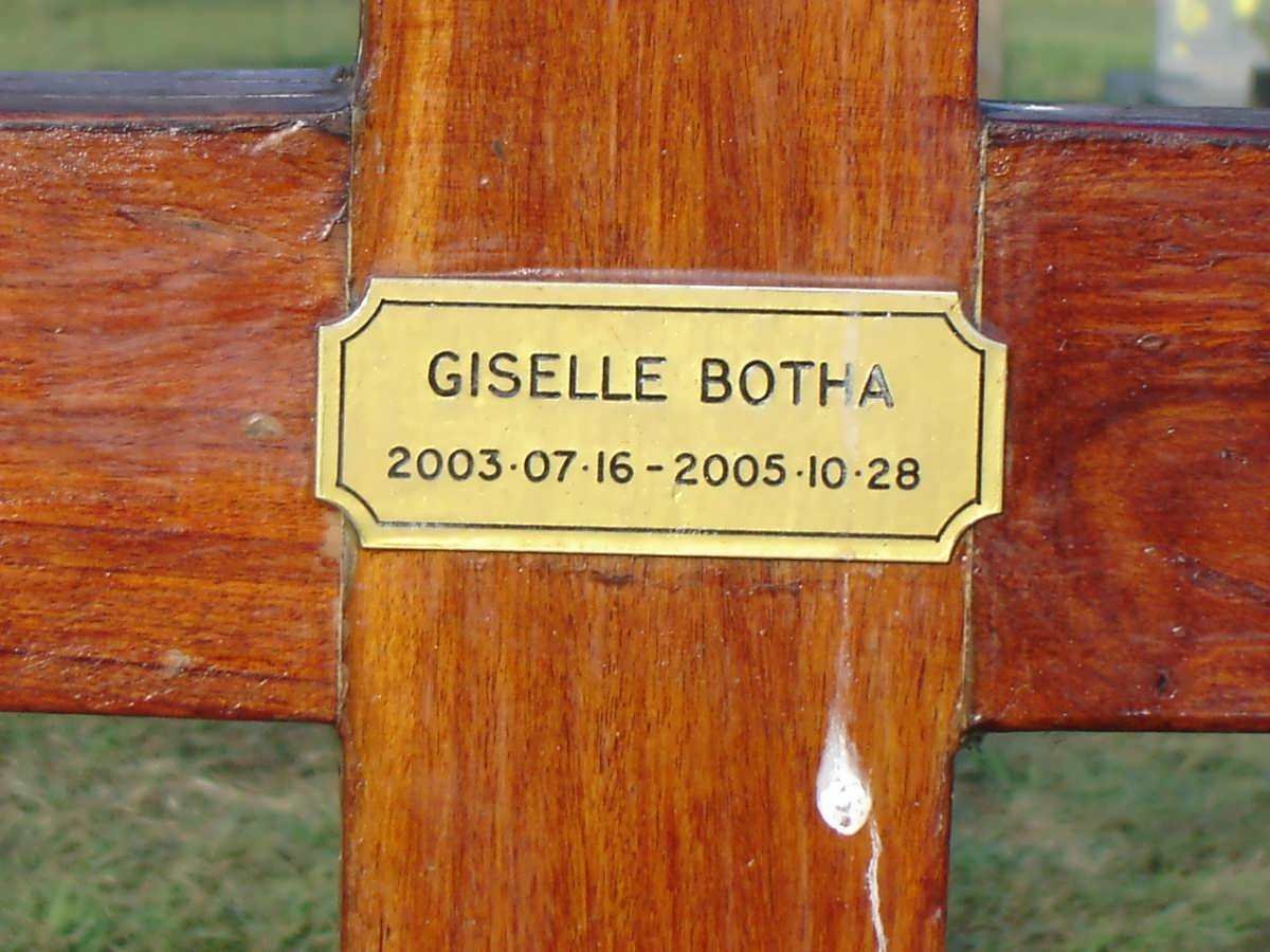 BOTHA Giselle 2003-2005