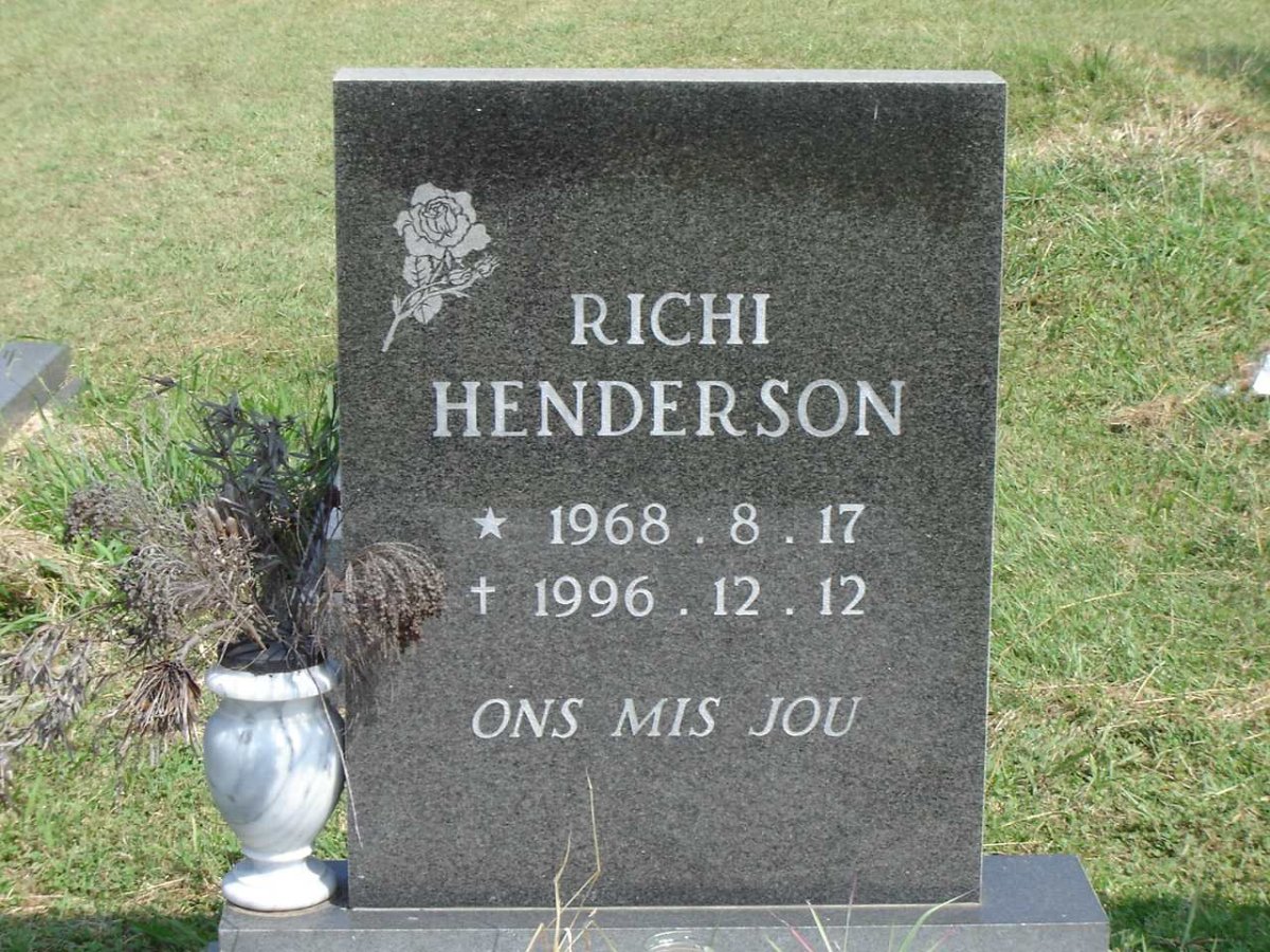 HENDERSON Richi 1968-1996