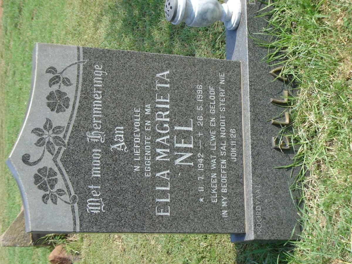 NEL Ella Magrietha 1942-1996