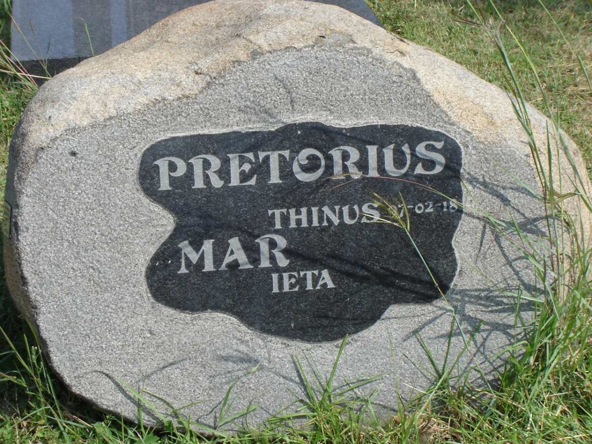 PRETORIUS Marthinus -1997 &amp; Marieta