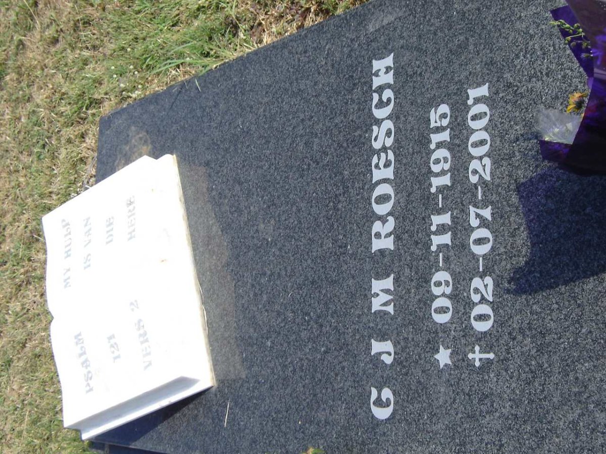 ROESCH G.J.M. 1915-2001