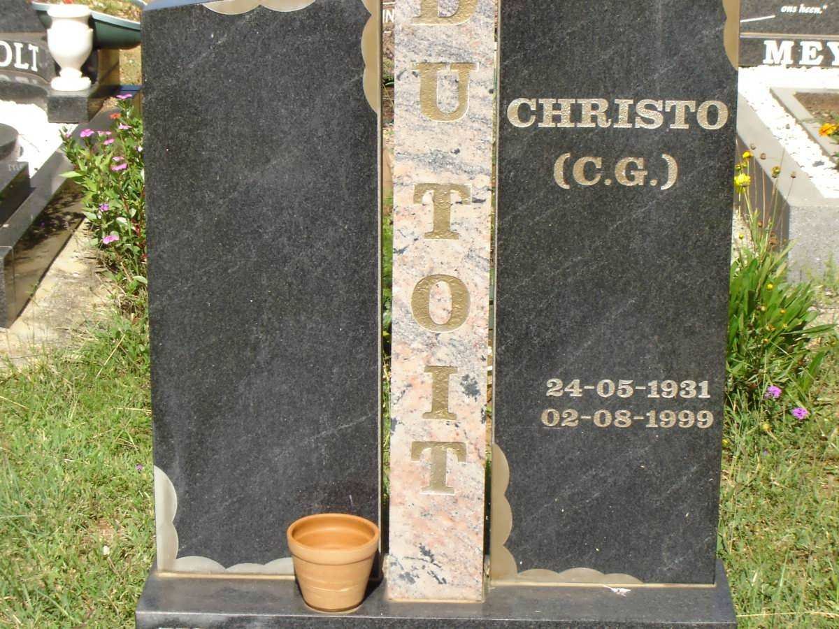 TOIT C.G., du 1931-1999