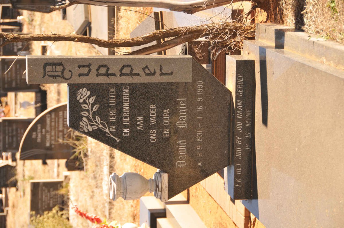DUPPER Dawid Daniel 1931-1990