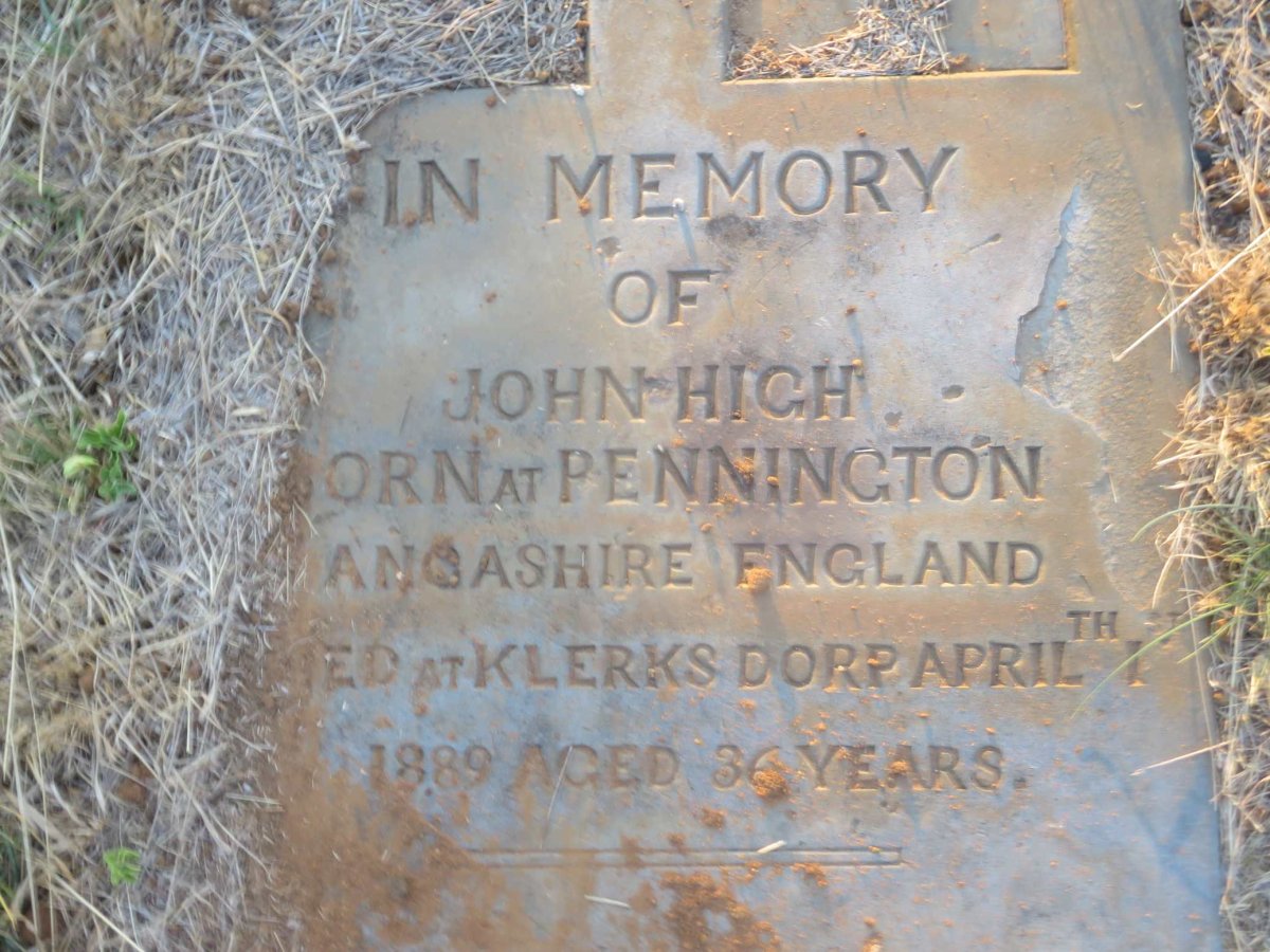 HIGH John -1889