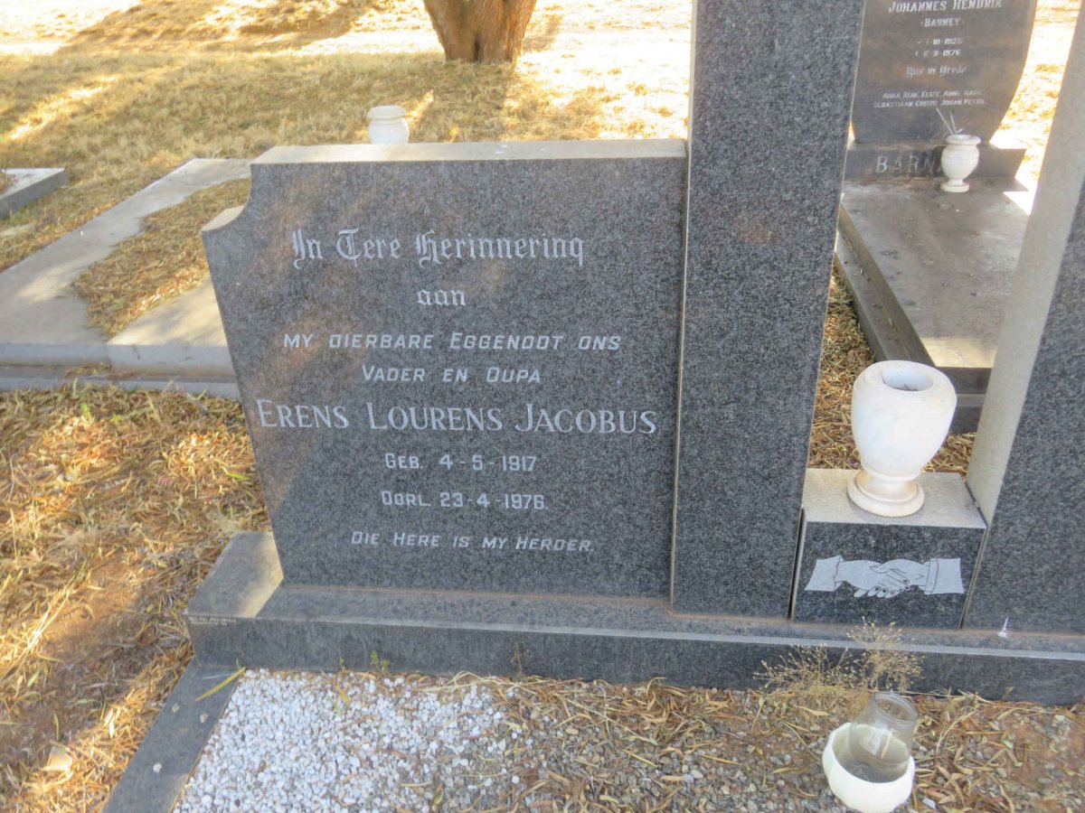 OLIVIER Erens Lourens Jacobus 1917-1976 &amp; Susara Maria 1918-2001
