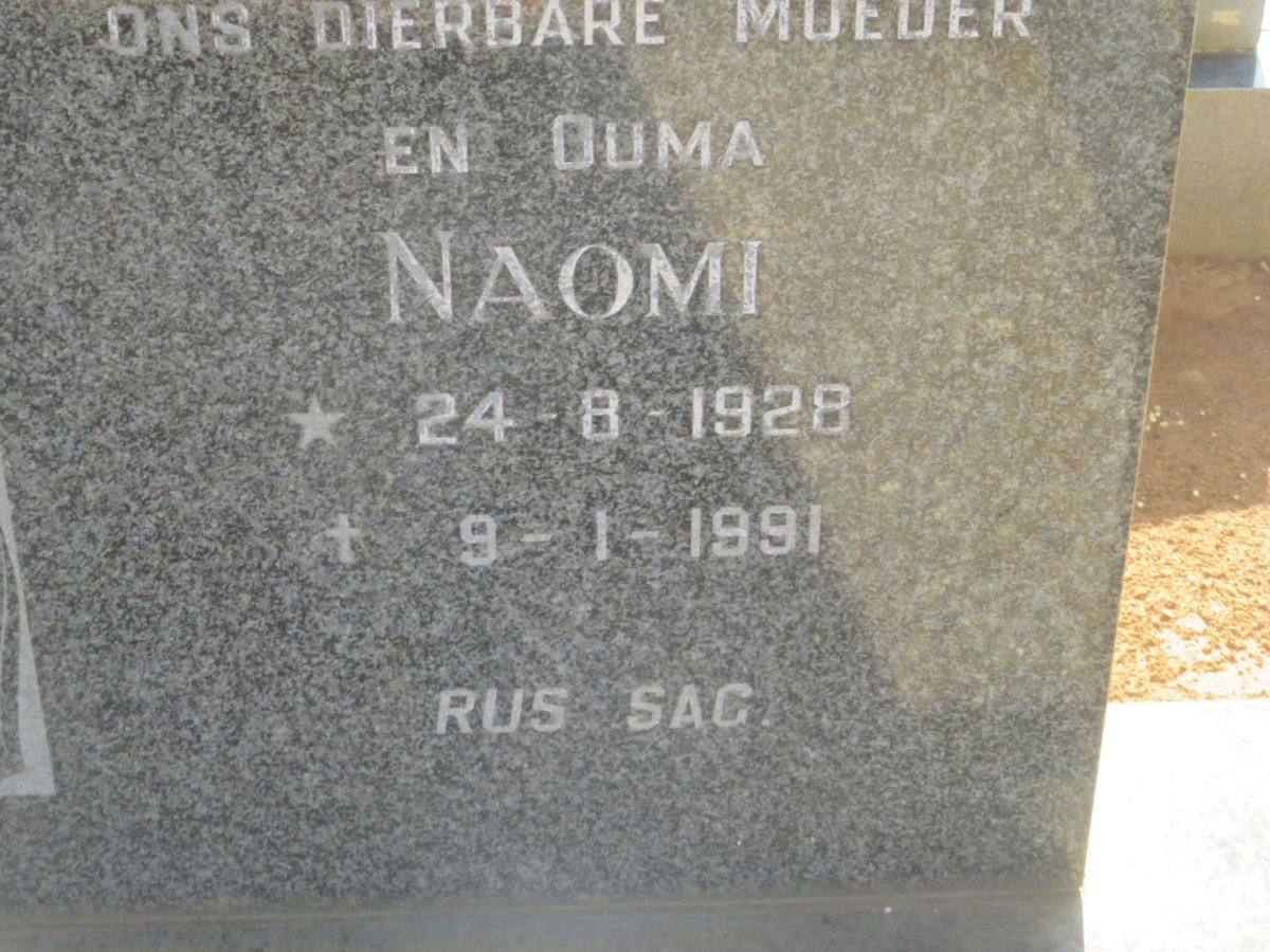 PEENS George Frederick 1924-1976 &amp; Naomi 1928-1991
