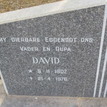 PRINSLOO David 1907-1976 &amp; Hermina Barendina FRITZ 1908-1978