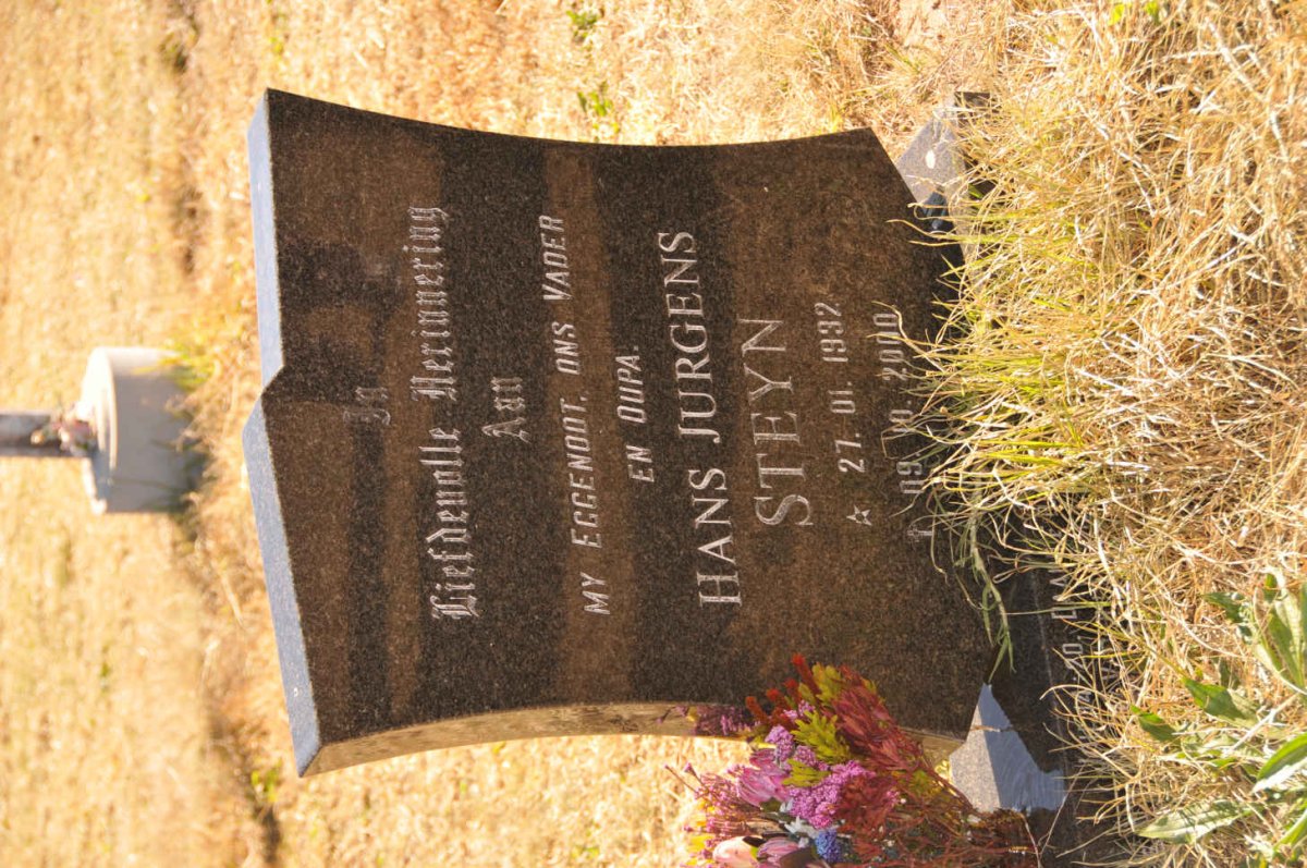 STEYN Hans Jurgens 1932-2000