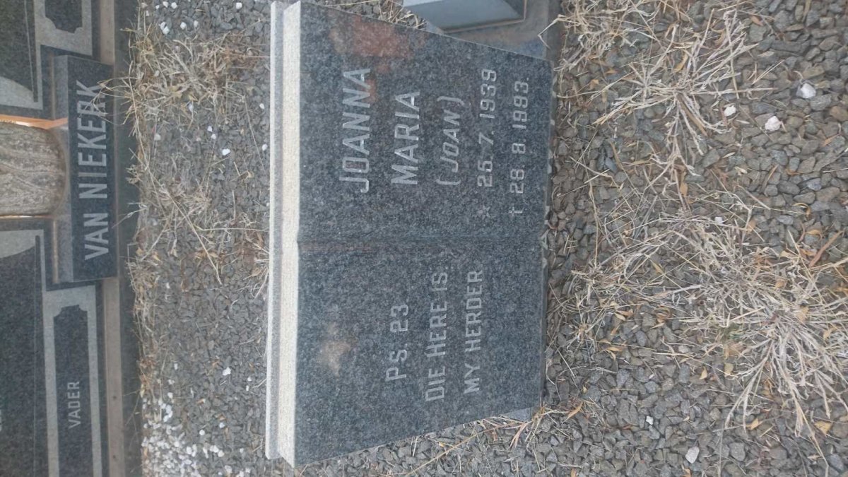 WYK Johanna Maria, van 1939-1993