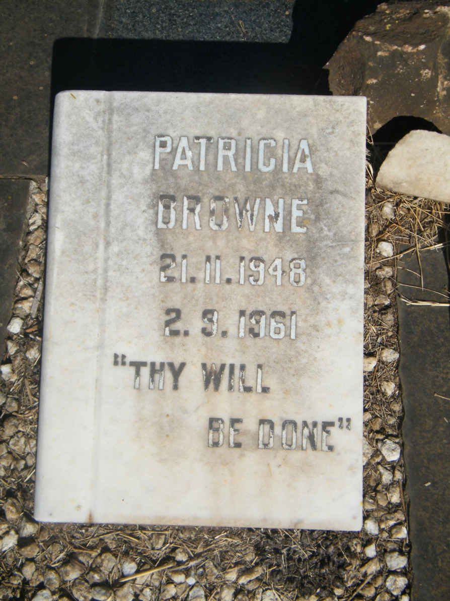 BROWNE Patricia 1948-1961