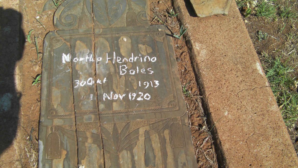 BOTES Martha Hendrina 1913-1920