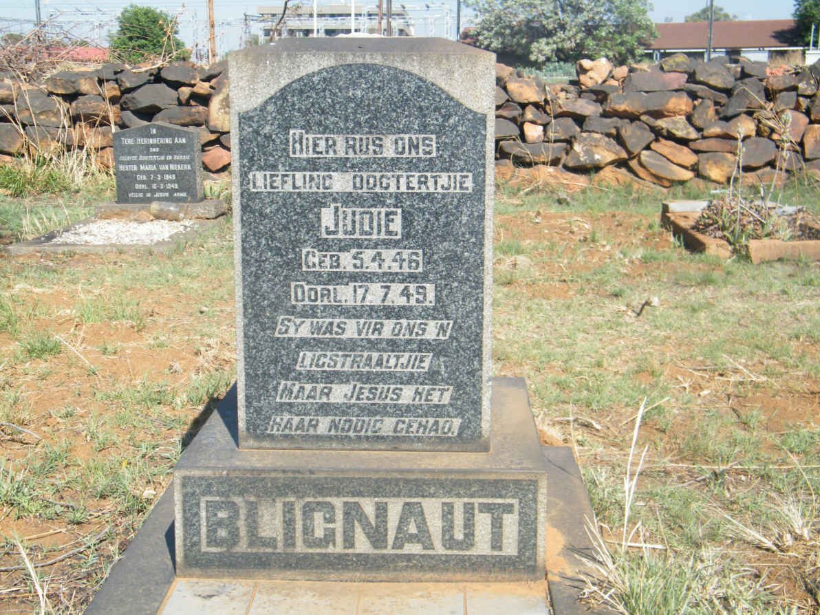 BLIGNAUT Judie 1946-1949