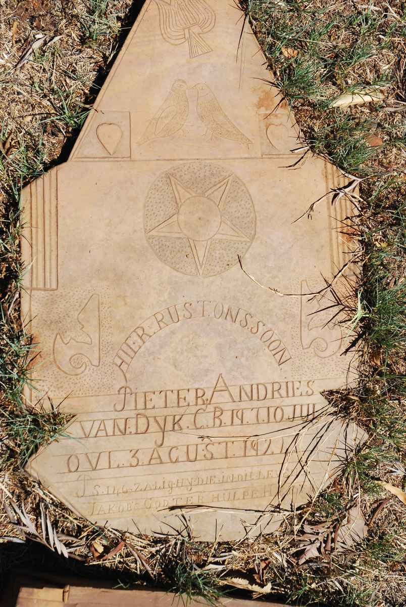 DYK Pieter Andries, van 1910-1924
