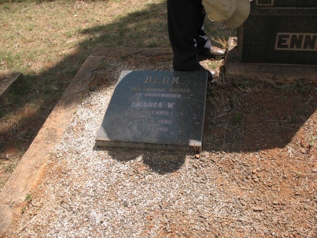 BLOM Maria W. nee ENNIS 1886-1961