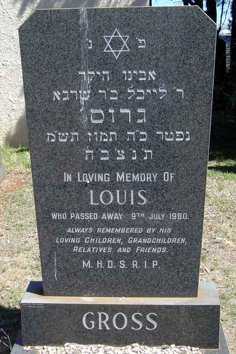 GROSS Louis -1980