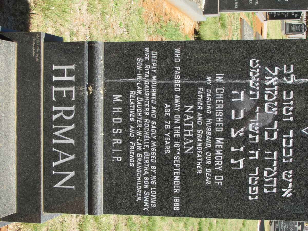 HERMAN Nathan -1988