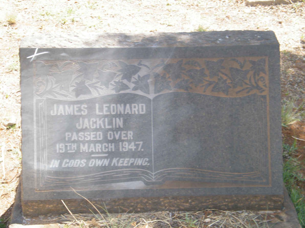 JACKLIN James Leonard -1947