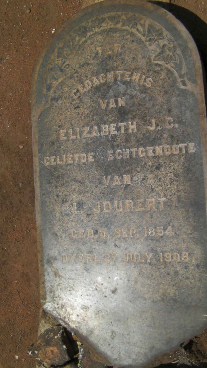 JOUBERT Elizabeth J.C. 1854-1908