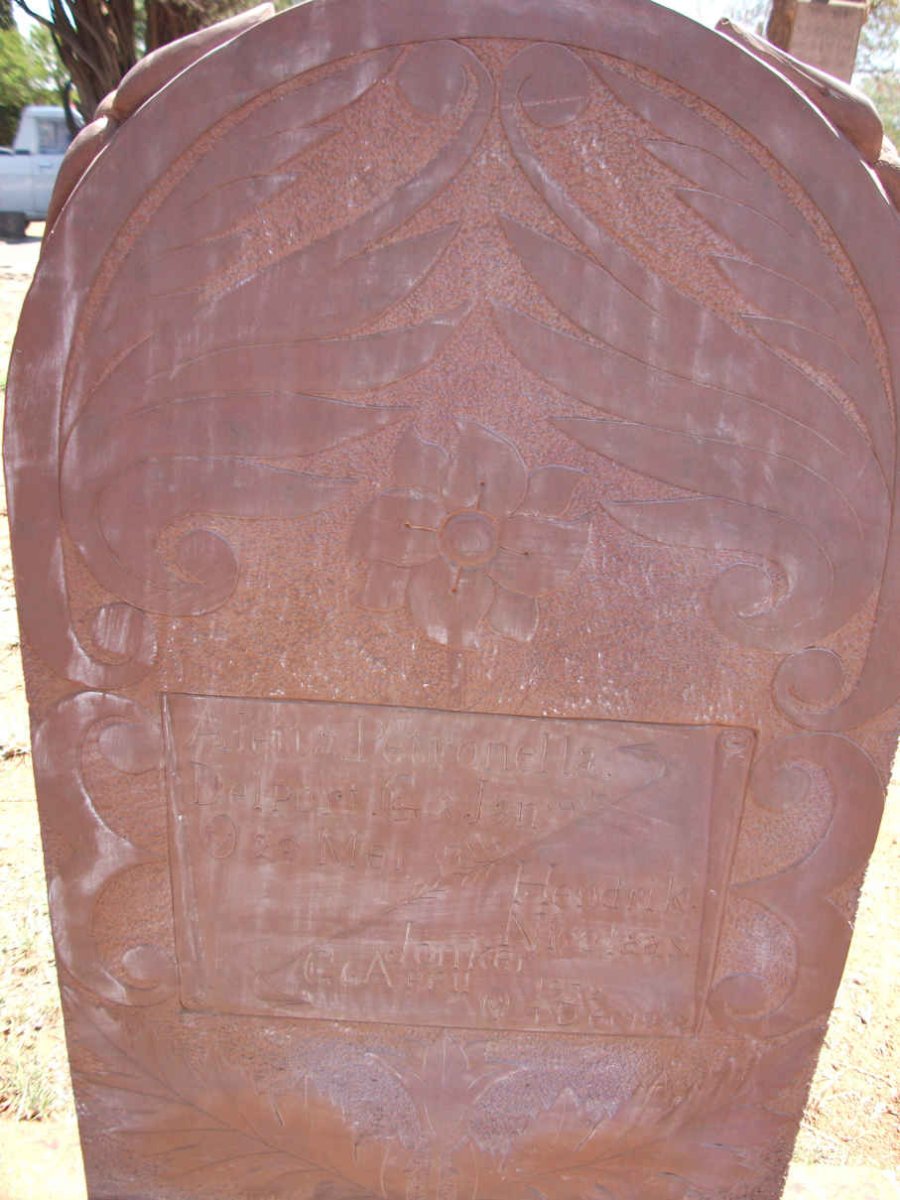 JONKER Hendrik Nicolaas :: DELPORT Ad? Petronella