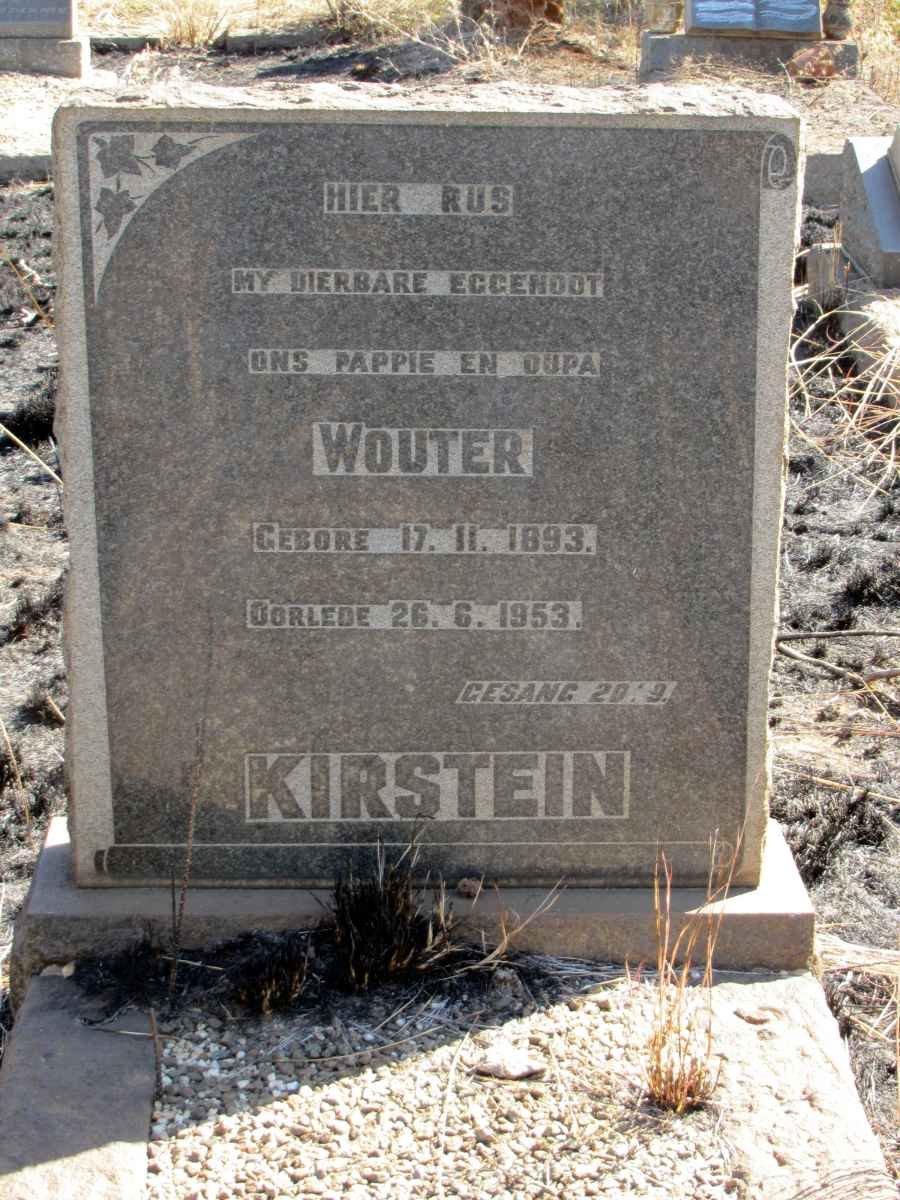 KIRSTEIN Wouter 1893-1953