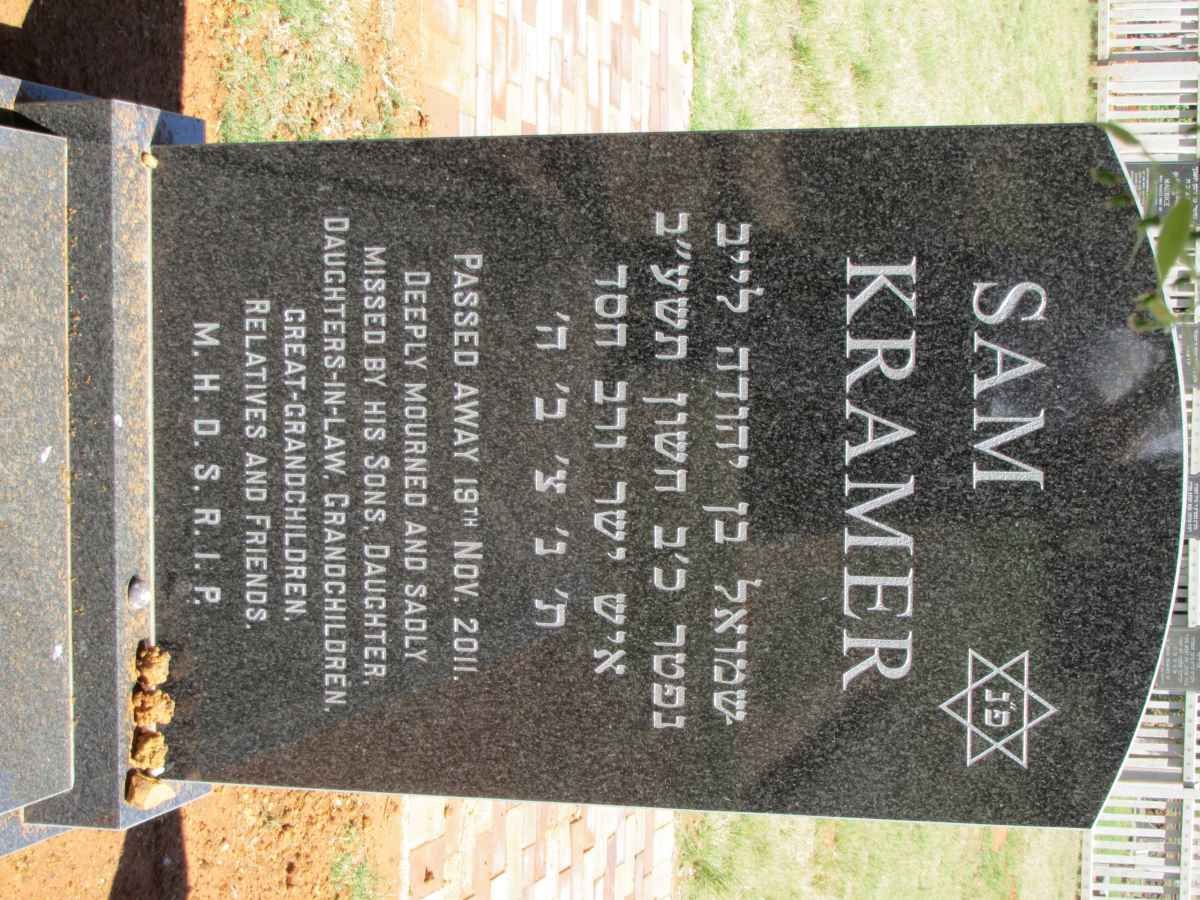 KRAMER Sam -2011