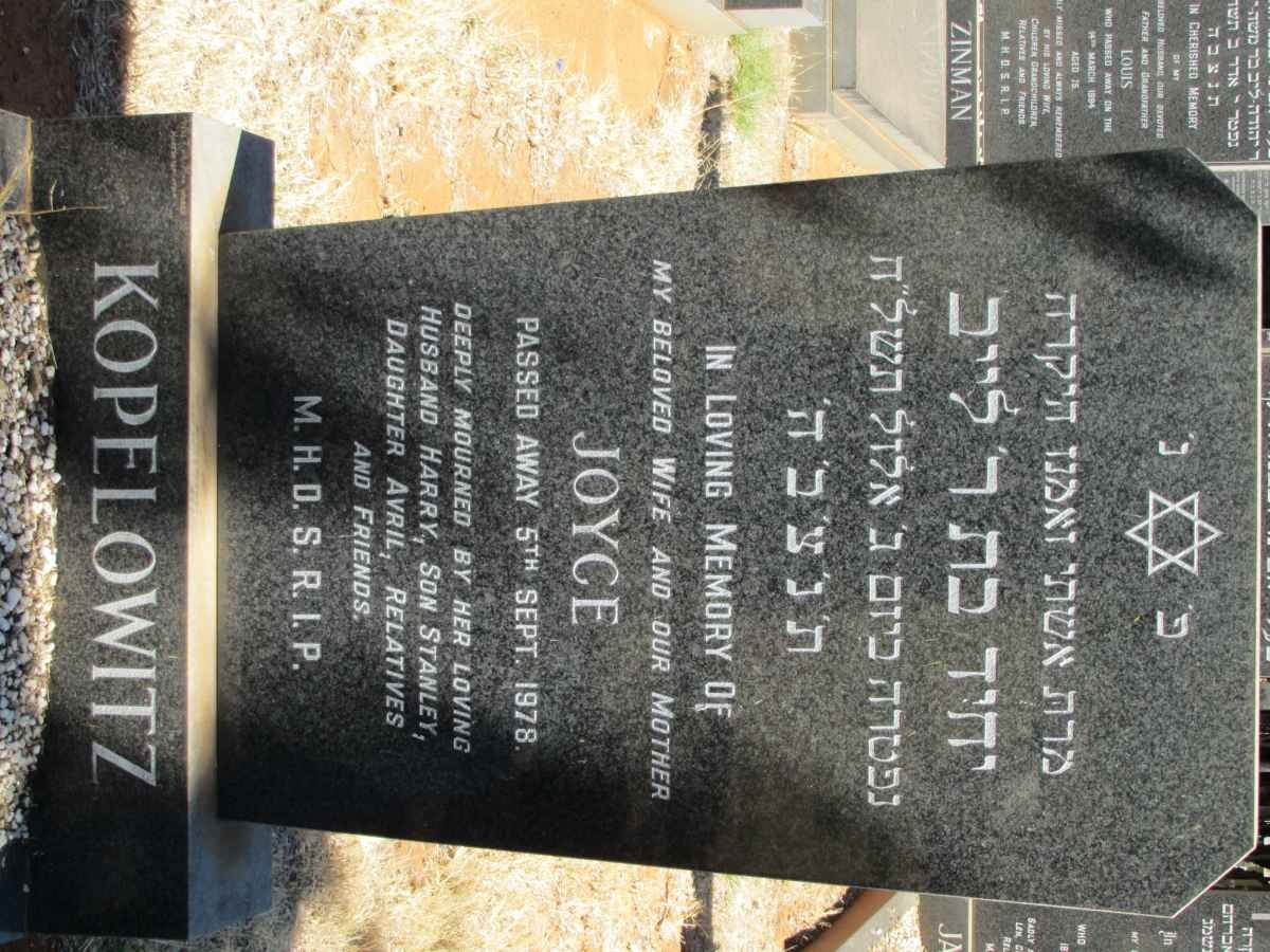 KOPELOWITZ Joyce -1978