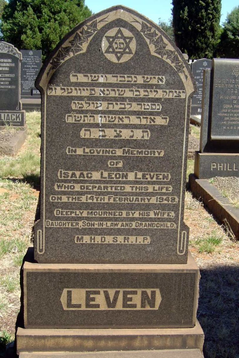 LEVEN Isaac Leon -1948