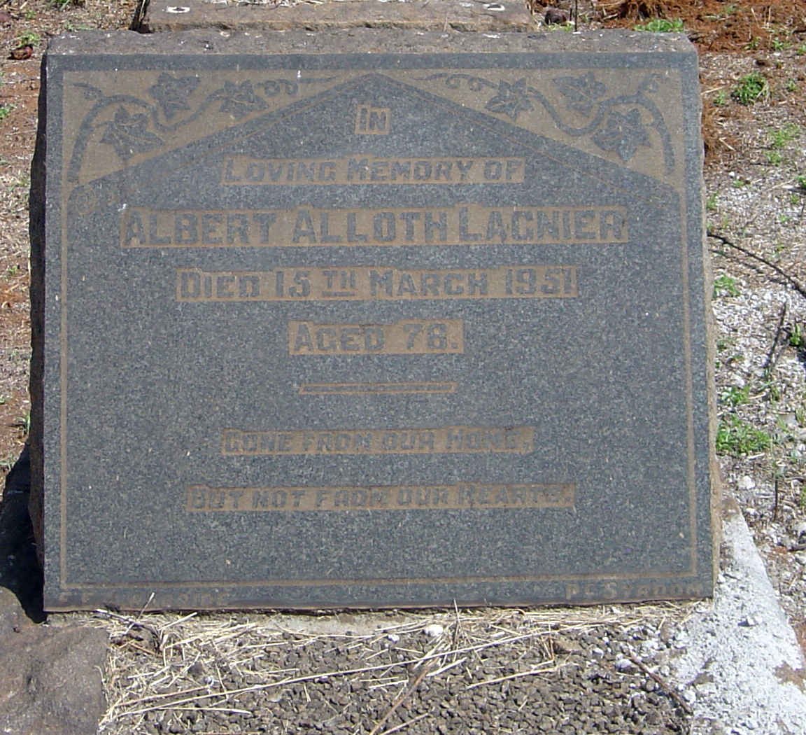 LAGNIER Albert Alloth -1951