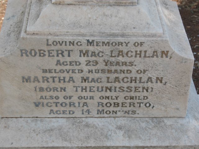 MAC LACHLAN Robert :: MAC LACHLAN Victoria Roberto