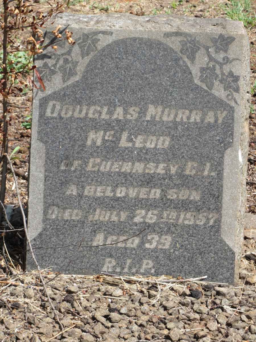 McLEOD Douglas Murray -1957