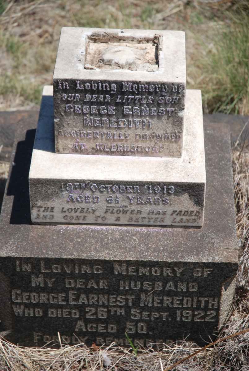 MEREDITH George Ernest -1922 :: MEREDITH George Ernest -1913