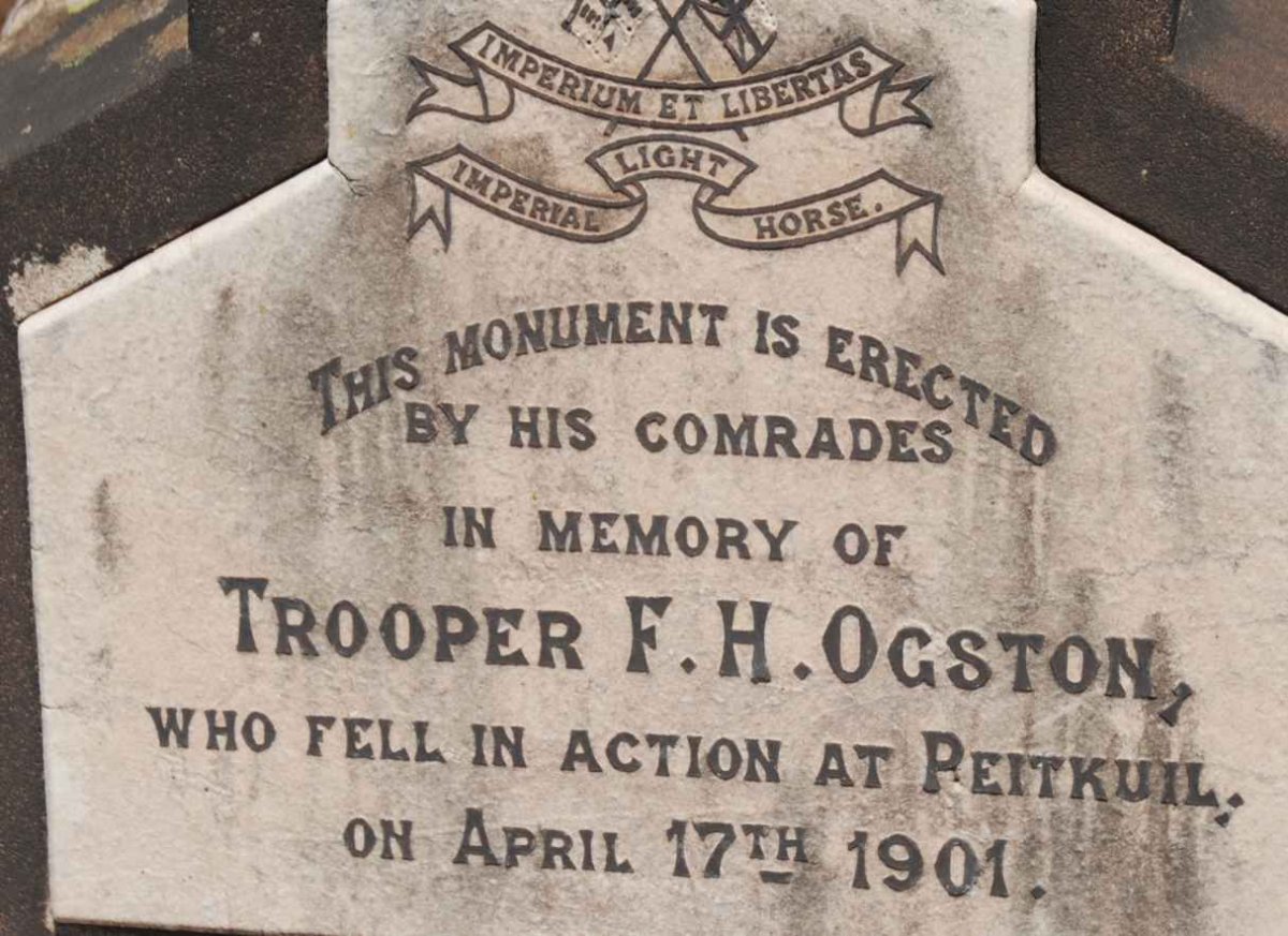 OGSTON F.H. -1901