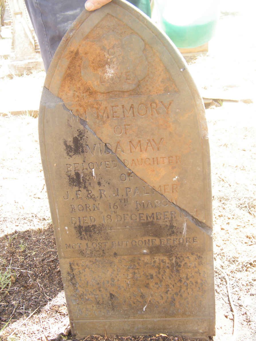 PALMER Vida May 1891-1891