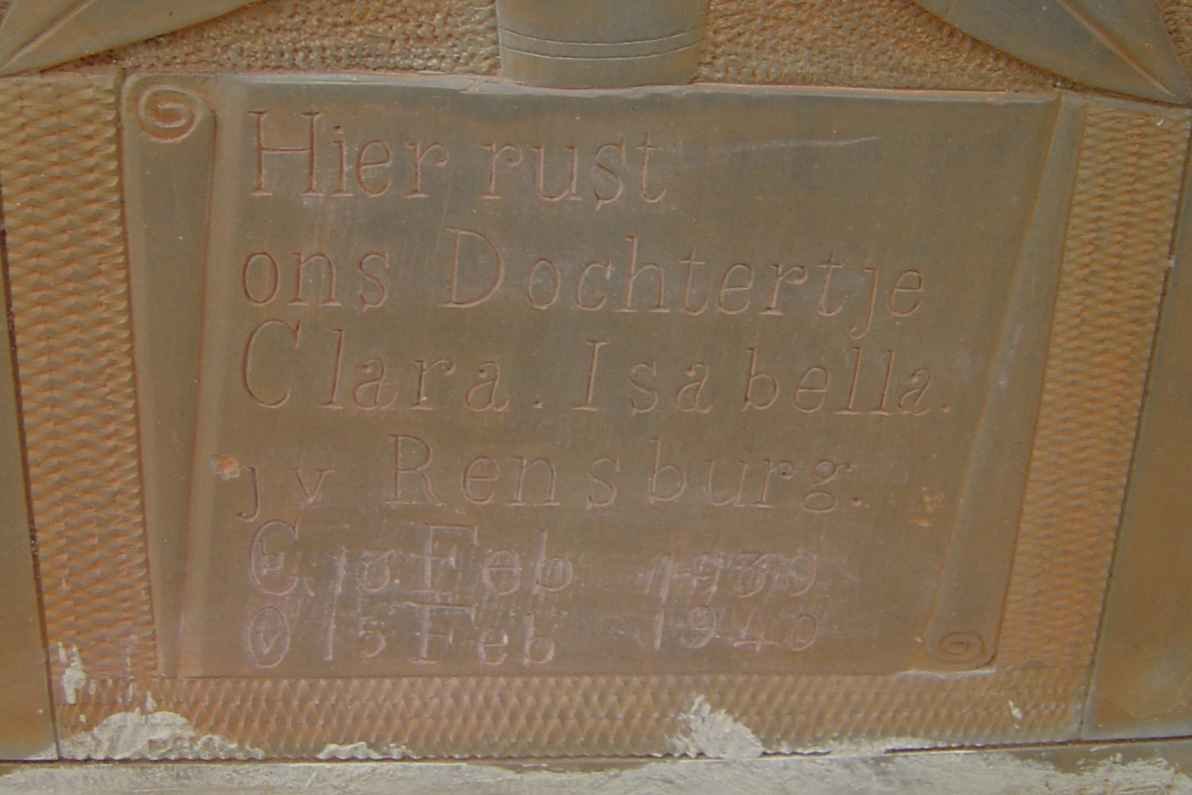 RENSBURG Clara Isabella, J.v. 1939-1940