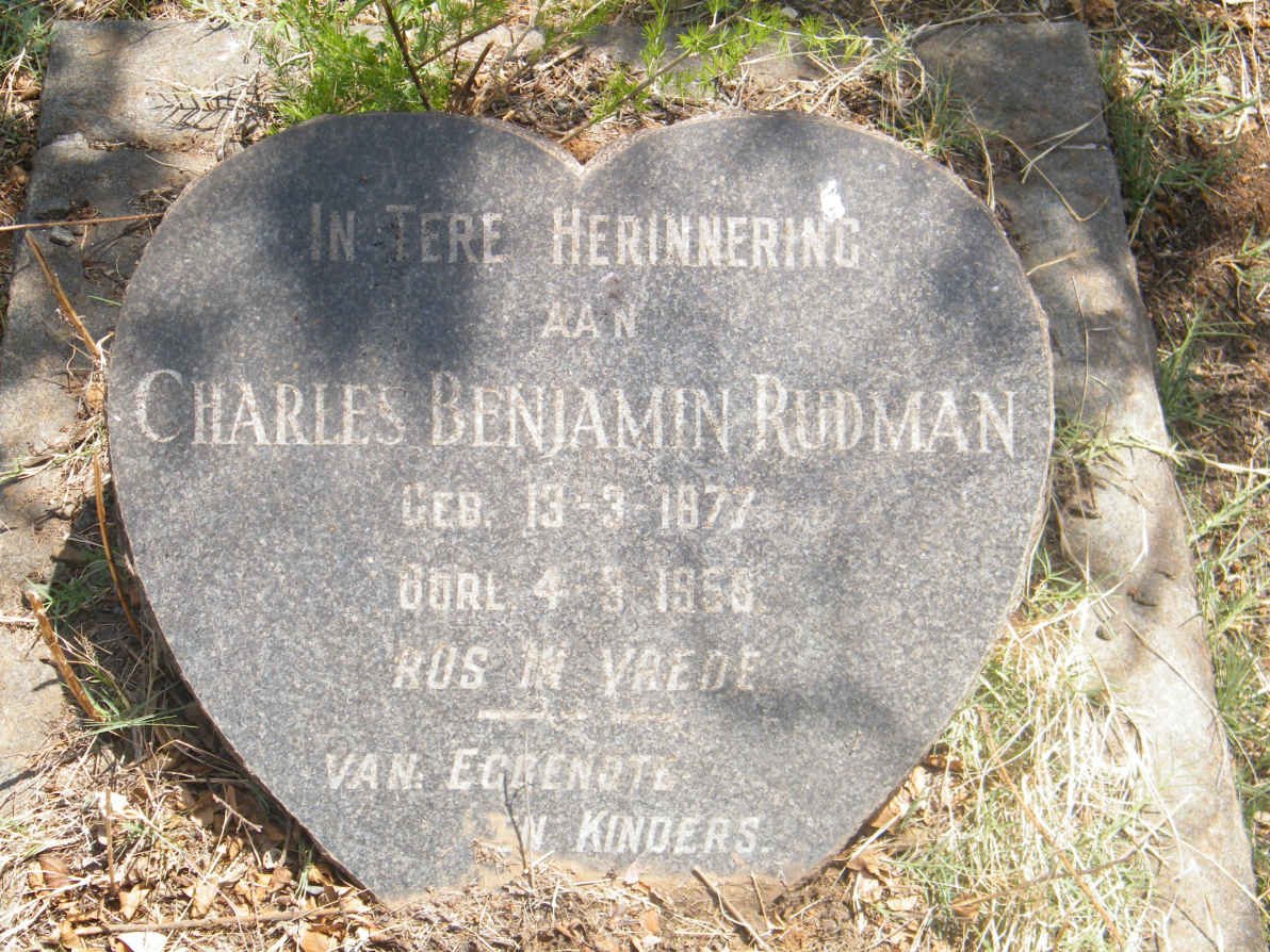 RUDMAN Charles Benjamin 1877-1958